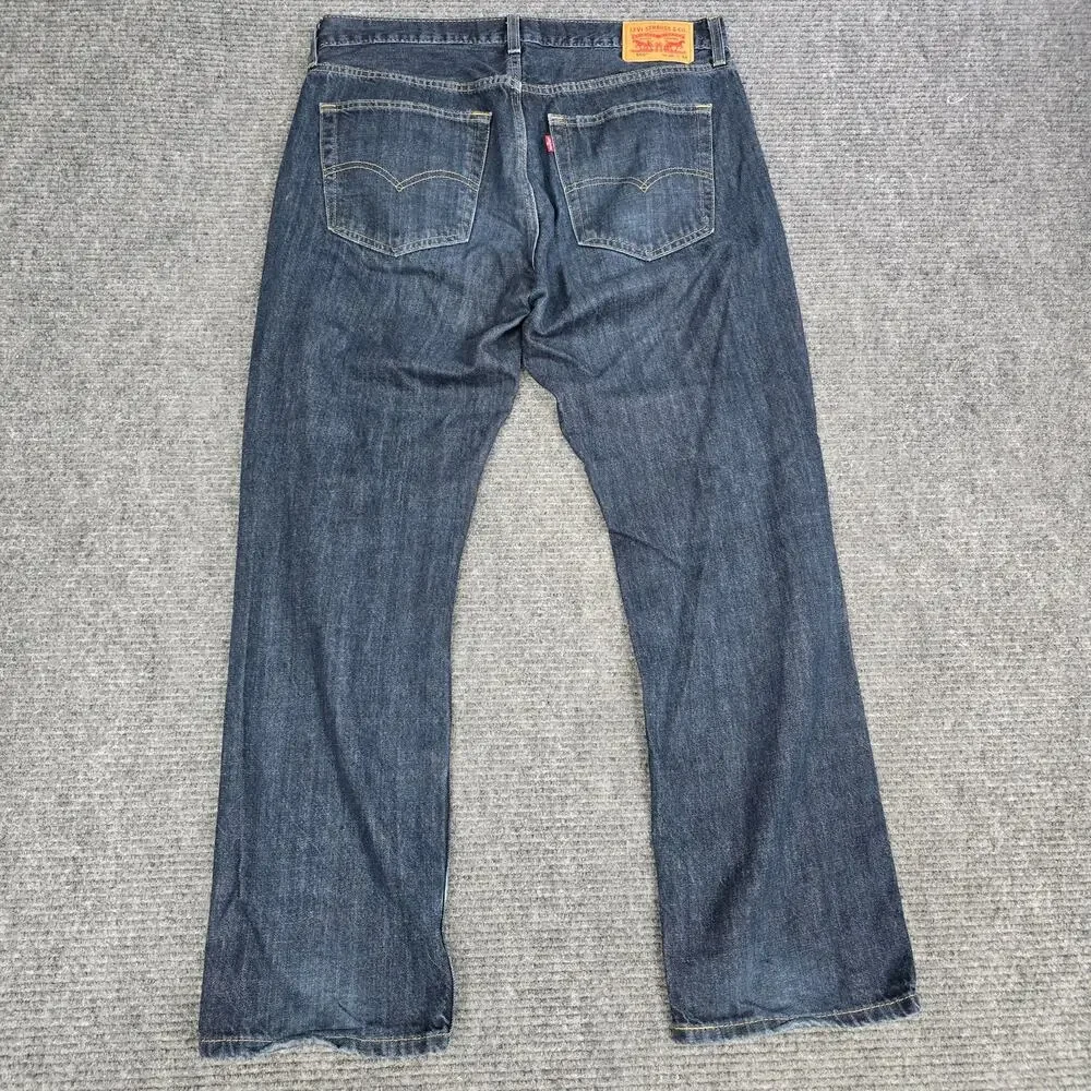 Levi’s 559 Men’s Jeans 36x32 Dark Wash Relaxed Straight 100% Cotton